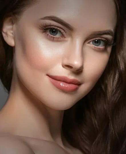 A naturally refined, youthful upper lip