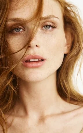 Close-up of the lower eyelid and under-eye area showing skin texture and contour